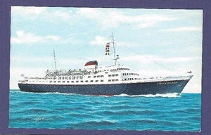 MS Stella Solaris - Vintage Farbpostkarte - Sonnenlinie - Bild 1 von 2