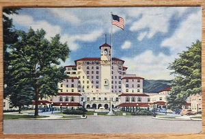 Broadmoor Hotel Colorado Springs CO Postcard 1954 Curteich - Picture 1 of 1