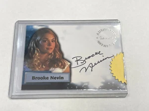Navaja Brooke Nevin "Buffy Sanders" Inkworks Smallville tarjeta sellada sin circular - Imagen 1 de 2