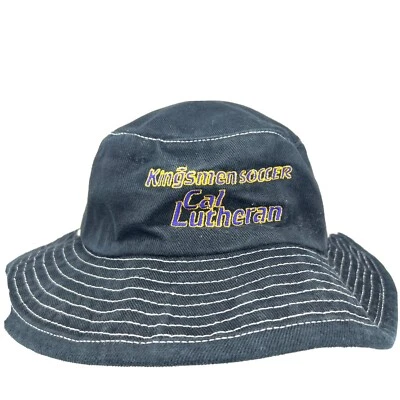 Cal лютеранский университет Kingsmen футбол взрослых ведро шляпа крышка черный L шнурок - Изображение 1 из 4