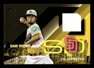 2024 Topps Series 2 YU DARVISH CITY CONNECT BLACK RELIC PADRES 169/199 - Picture 1 of 2