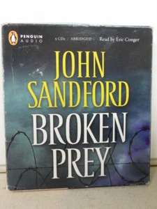 John Sandford - Lucas Davenport - Broken Prey - Abridged Audiobook on 5 CDs - Picture 1 of 4