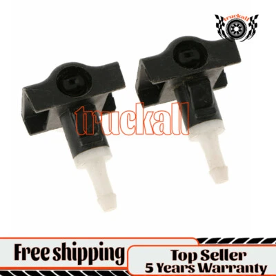 For 2009-2015 Nissan Maxima 3.5L 2Pcs Windshield Water Spray Washer Nozzle - Image 1 of 4