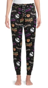Disney's Nightmare Before Christmas Women's and Women's Plus Sleep Joggers - Picture 1 of 5