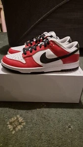 Nike Dunks Low Red and White size 8 BNIB - Picture 1 of 14