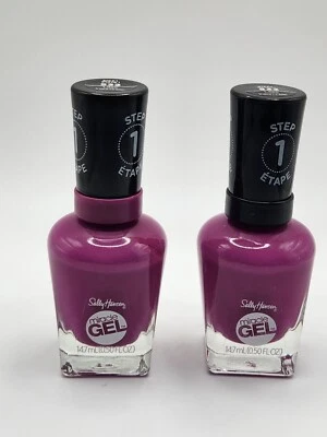 2x Esmalte de uñas en gel milagroso Sally Hansen Step 1 de ~#532 lila Foto 1 de 3
