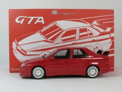 Laudoracing Alfa Romeo 155 GTA Stradale Onwer's customer rosso 1993 1/18 LM191A - Immagine 1 di 4