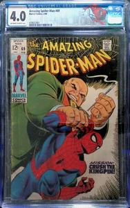 Amazing Spider-Man #69 (vol 1), Feb 1969 - CCG 4.0 (VG) - Marvel Comics - Picture 1 of 2