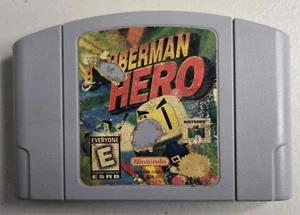 Bomberman Hero N64 Cartridge Authentic, Tested - Picture 1 of 2