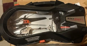 Black Spider XT Tactical Wireless Indoor Helicopter Silver New In Box - Picture 1 of 4