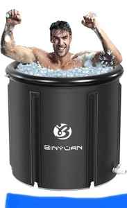 Ice Bath Tub, Ice Cold Plunge Tub Cold Water Plunge for Athletes Recovery, Mu... - Picture 1 of 3