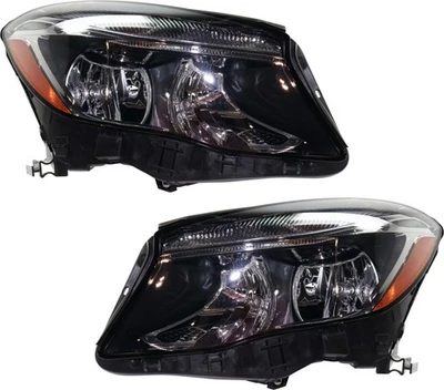 CAPA For 15-20 GLA250 & GLA45 Halogen Headlight Headlamp Head Light SET PAIR Foto 1 de 4