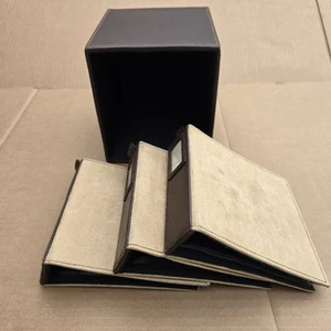 Case Logic 60 CD Holder Box cube Bin Case with 3 insert sleeves CD/DVD/Game Disc - Picture 1 of 3