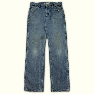 wrangler advanced comfort 47 Vaqueros W32/L32 Azul Bueno Hombres Moderno (m83) - Imagen 1 de 4