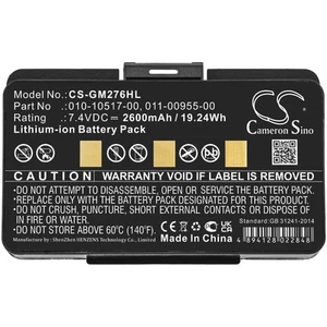 Bateria do Garmin GPSMAP 276 276c 296 396 496 (P/N 010-10517-00, 011-00955-00 ) - Zdjęcie 1 z 3