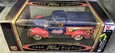 Camión Pepsi-Cola 1940 edición Premier réplica metal fundido rojo azul 1/18 Foto 1 de 4