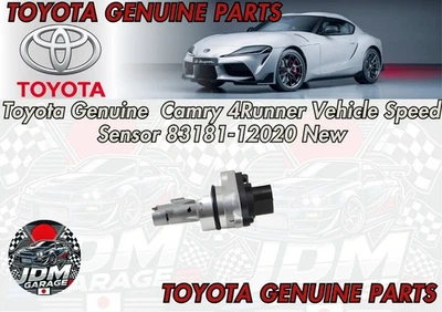 Sensor de velocidad de vehículo Toyota Camry 4Runner genuino 83181-12020 nuevo Foto 1 de 4