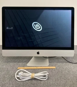 Apple iMac A1419 MK462LL/A 27" AIO i5-6500 16GB 32GB NVMe 1TB HDD Remote Managed - Picture 1 of 4