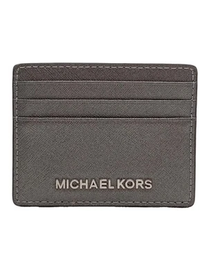 MICHAEL KORS Custodie portacarte Donna Borsa grigio chiaro stile casual - Immagine 1 di 4