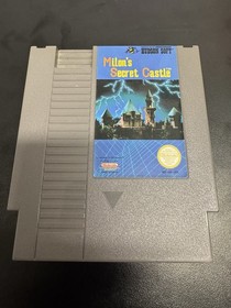Milon's Secret Castle NES Cartridge Nintendo Original Tested