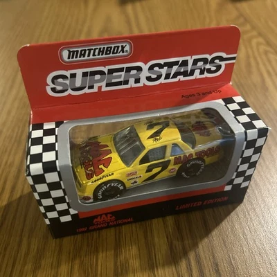 Matchbox Harry Gant 1992 Grand National LE #7 Mac Tools Racing 1:64 Die Cast Foto 1 de 4