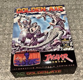 Atari Jaguar Golden Axe Homebrew CIB - Tested