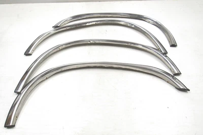 1973-1996 Jaguar XJS 2+2 Stainless Molding Flare Wheel Fender Arch Trim 4Pc USED - Image 1 of 4