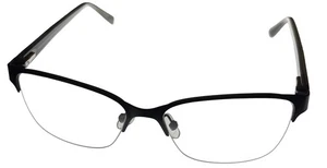 Jones New York Mens Black Rimless Rectangle Eyewear Frame, J483 53mm - Picture 1 of 13