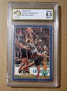 Gary Ablett 1994 Cazaly Classics - AFL Card #42 - CGA 8.5 NM-MINT+ not PSA - Picture 1 of 2