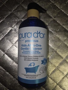 Purad'or Kids All-in-One sanfter Reiniger Shampoo, 16 fl. Oz. - Bild 1 von 3