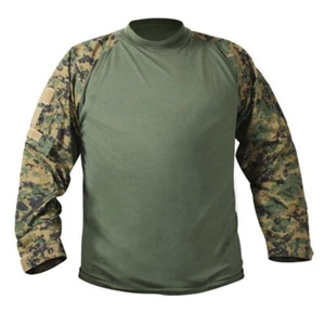 Rothco Military NYCO FR Fire Retardant Combat Shirt - Woodland Digital - Picture 1 of 1