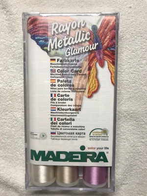 Madeira Rayon Embroidery Sewing Machine Thread - New - 18 Colors - 220 yds each - Image 1 of 2