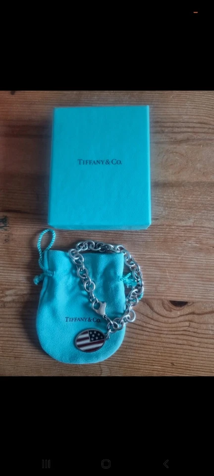 Limited Edition 9/11  Commemorative Sterling Silver Bracelet By Tiffany & Co - Image 1 of 4