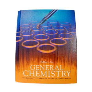 General Chemistry: Atoms First Custom Edition Oregon State Universtiy Hardcover - Picture 1 of 3