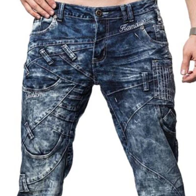 Pantalones de mezclilla para hombre K&M Kosmo Lupo TWIST azul todas las tallas Foto 1 de 4