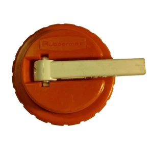 Rubbermaid Strohdeckel mit breiter Öffnung rot weiß 121R 6 - Bild 1 von 5