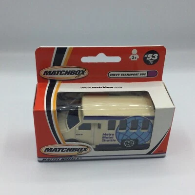 Matchbox Mattel Wheels #53 Chevy Transport Bus MIB - Image 1 of 4
