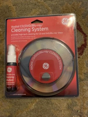 Sealed GE Radial Cleaning System for BluRay/DVD/CD Discs - Model 32597 - Image 1 of 2