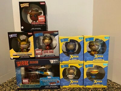 Funko Marvel Dorbz Lot! NEW! Star-Lord & Milano, Loki, Iron Man, Deadpool, X-Men - Image 1 of 4