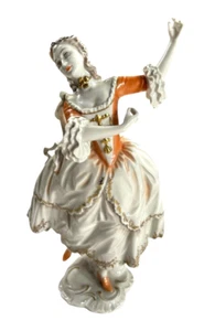 Vintage Rosenthal Dame Tänzerin Figur von Gustav Oppel - Bild 1 von 9