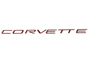 Corvette 1997-2004 letras traseras aluminio cepillado - Imagen 1 de 2