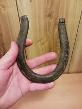 Antique horse shoe c.1900 hand forged Nova Scotia metal detecting find