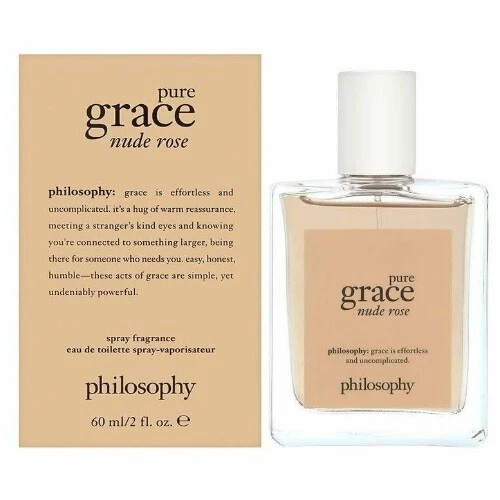 Perfume para mujer Pure Grace Nude Rose de Philosophy 2 oz EDT nuevo en caja Foto 1 de 1