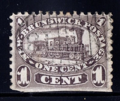 #6a New-Brunswick Canada used well centered - Image 1 of 2