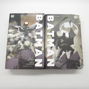 Batman by Scott Snyder, Greg Capullo Omnibus Vol 1 and 2 - 2 Has Cosmetic Damage - Picture 1 of 14