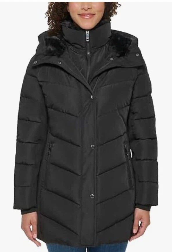 NWT!  Andrew Marc Ladies' Walker Jacket, Black 2x - Image 1 of 1