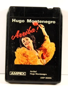 Hugo Montenegro "Arriba!" 8-Track Tape AMPEX  AMP 80055 - Picture 1 of 7