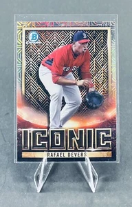 2023 Bowman Chrome Iconic RAFAEL DEVERS Boston Red Sox #BI-10 INSERT! - Picture 1 of 2