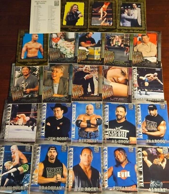 2002 FLEER WWF ALL ACCESS CARDS YOU PICK SEE SCANS OF EVERY CARD - Image 1 of 2