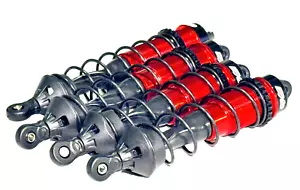 Arrma Kraton 6s V6 BLX EXB FR & RR Aluminum Shock Set Springs Cap Body ARA8708V6 - Picture 1 of 6